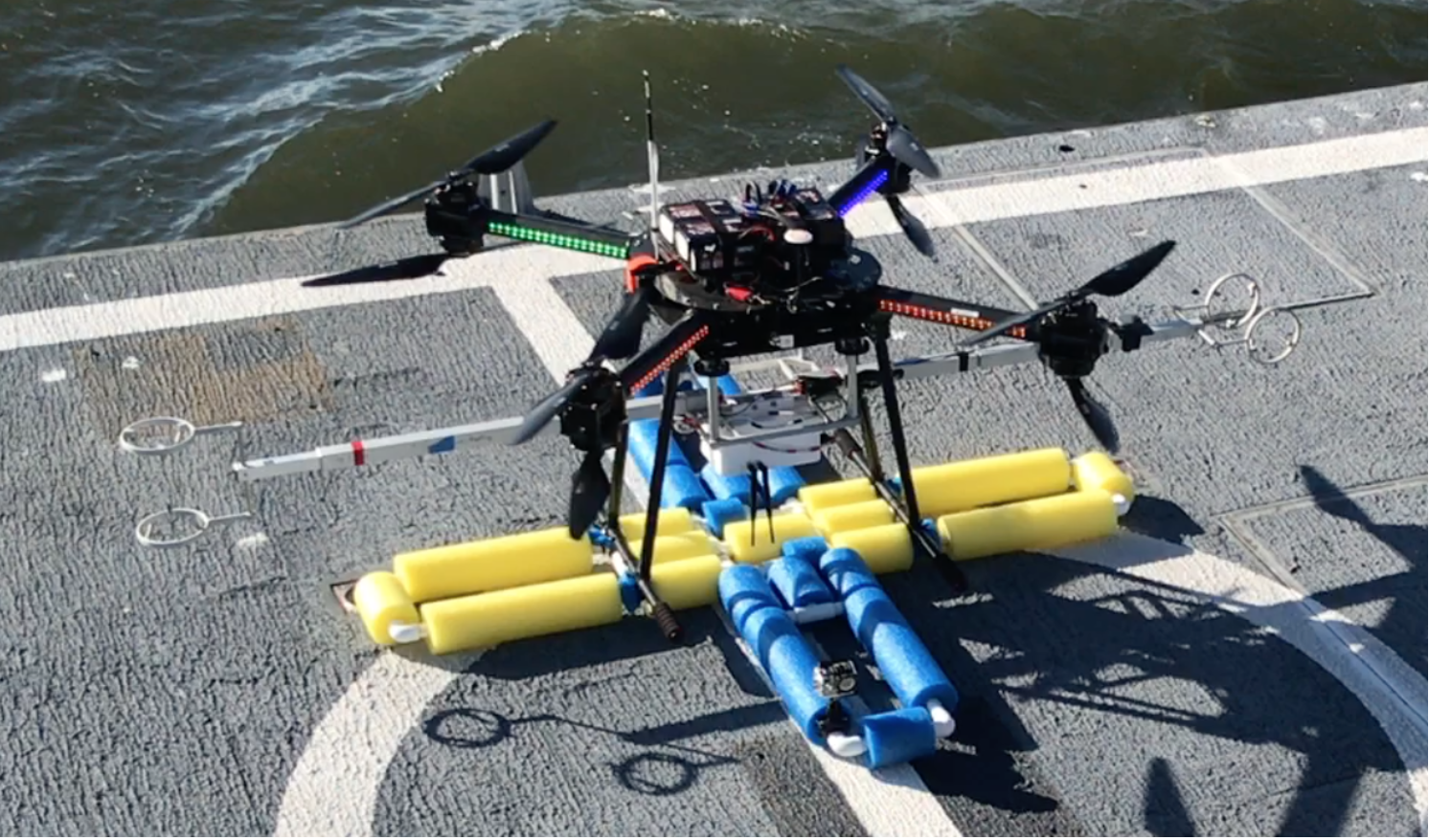 Figure from Measurements of ship air wake using airborne anemometers