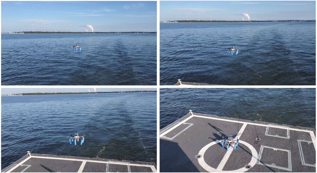 Figure from Geometric Control and Estimation for Autonomous UAVs in Ocean Environments
