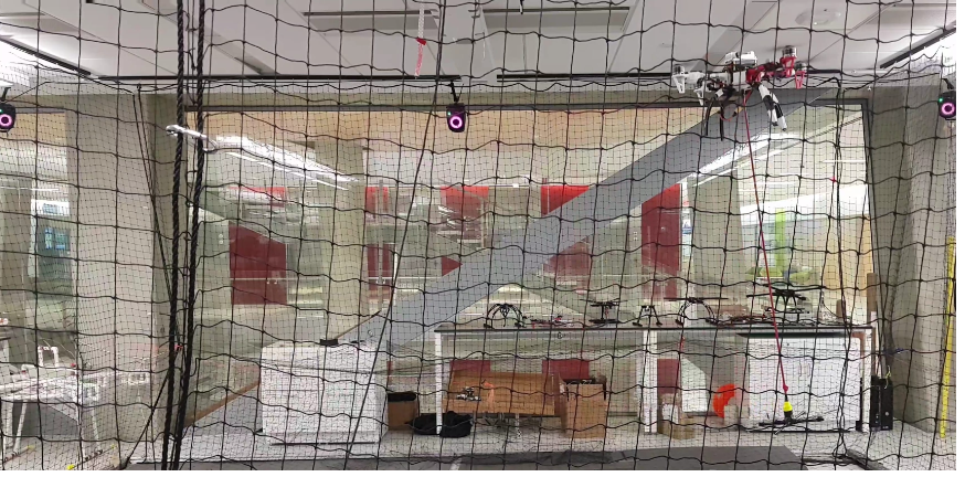 Figure from Geometric control and experimental validation for a quadrotor UAV transporting a payload