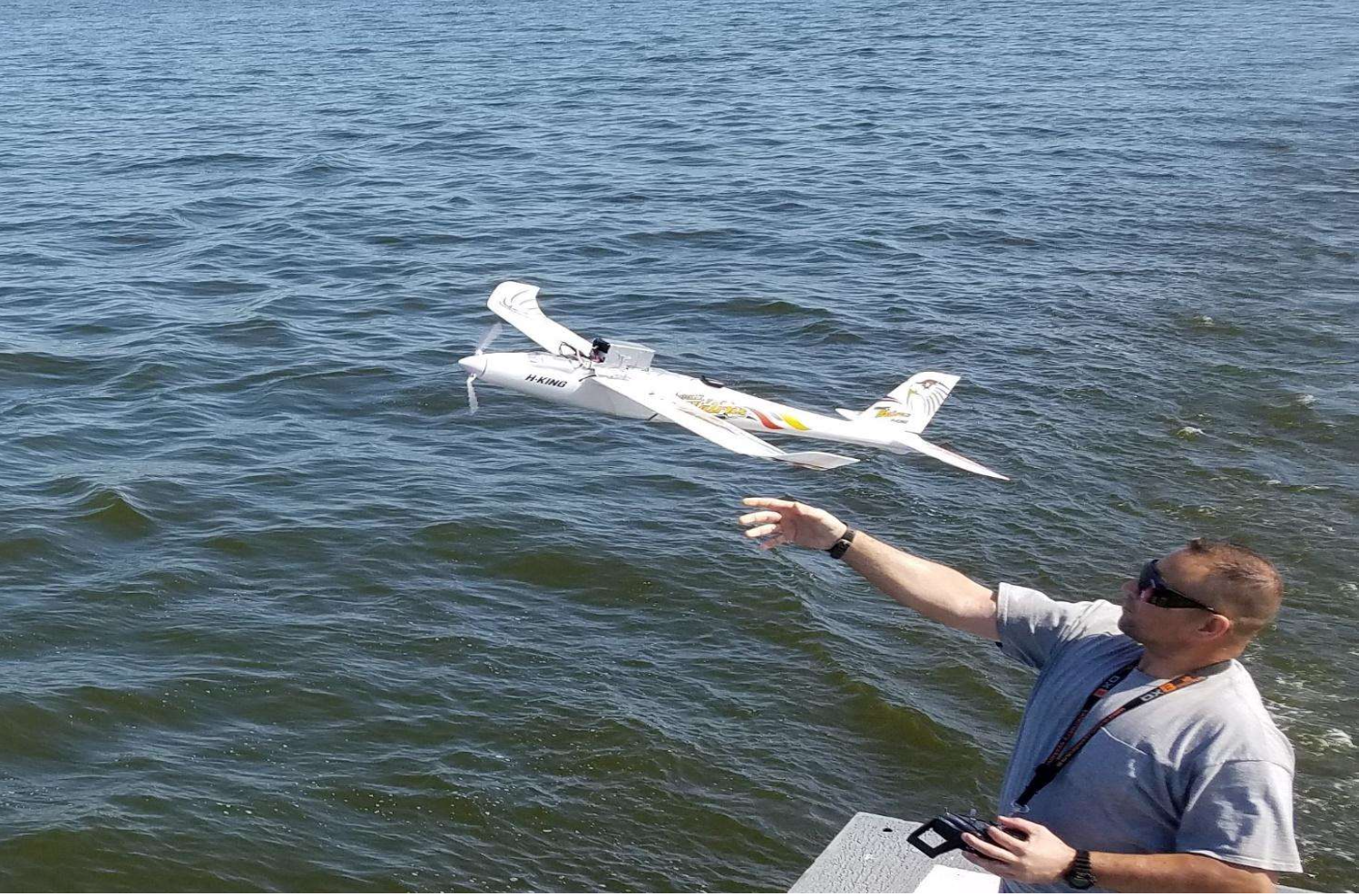 Figure from Ship air wake detection using small fixed wing unmanned aerial vehicle