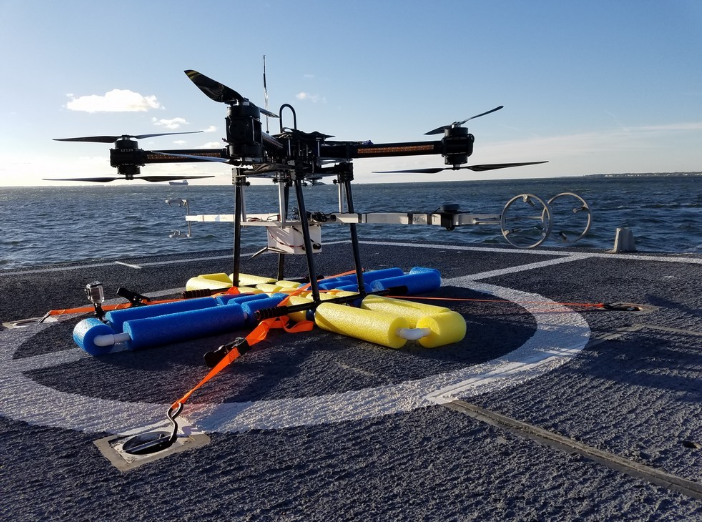 Figure from Vision-based relative localization for airborne measurements of ship air wake